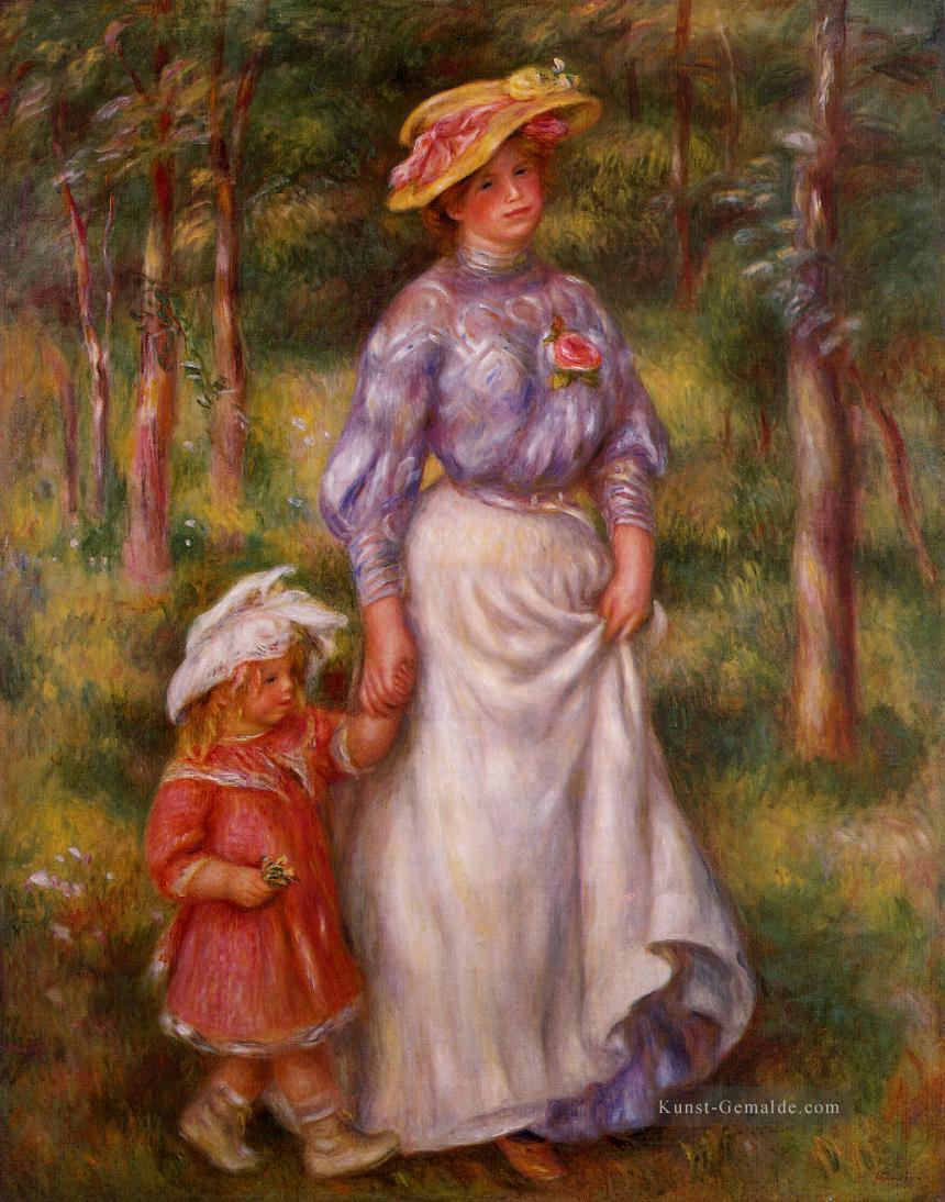 der Spaziergang Pierre Auguste Renoir Ölgemälde